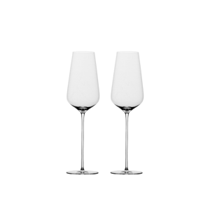 Poháre na šampanské 300 ml set 2 ks - FLOW Glas Platinum Line
