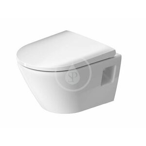 DURAVIT - D-Neo Závesné WC, Rimless, biela 2587090000
