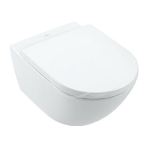 VILLEROY & BOCH - Subway 3.0 Závesné WC, TwistFlush, CeramicPlus, alpská biela 4670T0R1