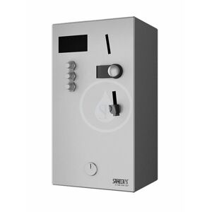 SANELA - Nerezové příslušenství Mincový automat na štyri až osem/dvanásť spŕch – interaktívne ovládanie SLZA 02N