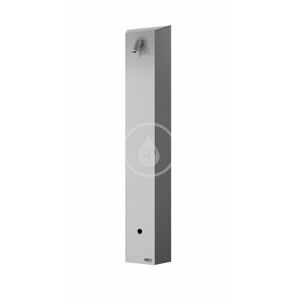 SANELA - Nerezové sprchové panely Sprchový panel z nehrdzavejúcej ocele s integrovaným senzorom na batériové napájanie – 1 voda SLSN 01EB