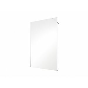 HOPA - Walk-in sprchovací kút ECO-N - FARBA rámu - Chróm / Leštený hliník (ALU), Pevná stena - Bez pevnej steny, Rozmer A - 100 cm, Rozmer C - 195 cm, Výplň - Číre bezpečnostné sklo - 6 mm BCEXON100CC