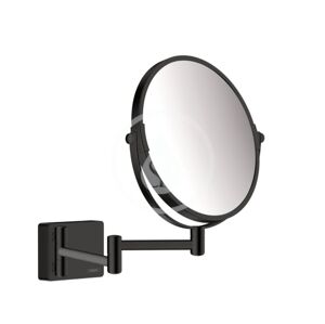 HANSGROHE - AddStoris Kozmetické nástenné zrkadlo, matná čierna 41791670