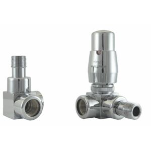 HOPA - Pripojovací ventil Z6 kompletná sada - Farba - Biela, Materiál spojky - Cu 15 × 1, Variant - Pravá RDOZ6QUA06PC2
