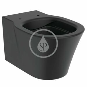 IDEAL STANDARD - Connect Air Závesné WC Rimless, čierna E2288V3