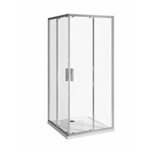 Nion Sprchový kút 900x900 mm, Jika perla Glass, strieborná/transparentné sklo H2512N20026681