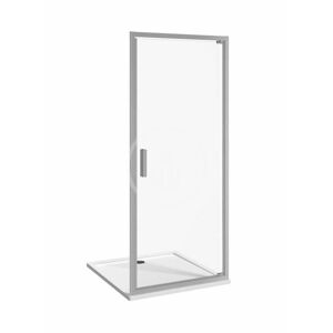 Nion Sprchové dvere pivotové jednokrídlové L/P, 1000 mm, Jika perla Glass, strieborná/sklo arctic H2542N30026661