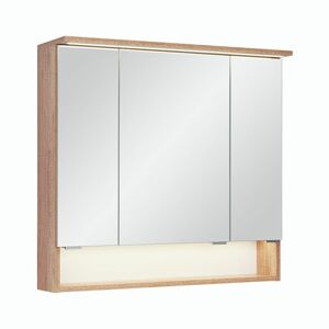 Zrcadlová skříňka závěsná s LED osvětlením Donau 80 ZS | A-Interiéry donau_80zs