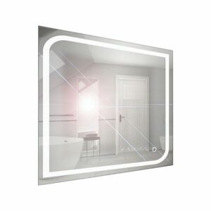 Zrcadlo závěsné s pískovaným motivem a LED osvětlením Nika LED 6/60 | A-Interiéry nika led 6-60