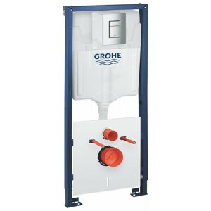 GROHE - Solido Predstenový inštalačný set na závesné WC, ovládacie tlačidlo Even, chróm 39930000