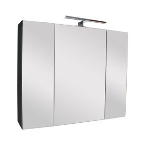 Zrcadlová skříňka závěsná s LED osvětlením Nive 80 ZS | A-Interiéry nive 80zs
