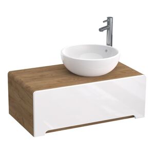 Kúpeľňová skrinka pod doskové umývadlo Lutecia W 80-1Z-HD | A-Interiéry lutécia w 80-1z-hd