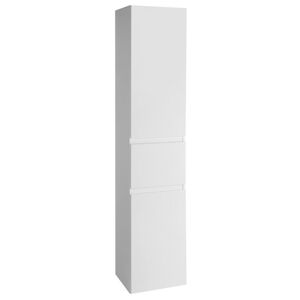 AQUALINE - ALTAIR vysoká skrinka s košom 40x184x31cm, biela AI185