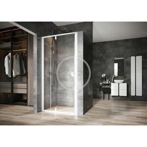RAVAK - Nexty Sprchové dvere pivotové 1000 mm, biela/číre sklo 03OA0101Z1