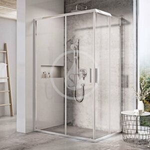 RAVAK - Blix Slim Sprchové dvere, 900x1950 mm, lesklý hliník/číre sklo X1XM70C00Z1