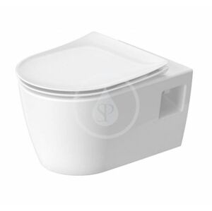 DURAVIT - Soleil by Starck Závesné WC s doskou SoftClose, Rimless, HygieneFlush, HygieneGlaze, biela 45860920A1