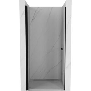MEXEN - Pretória sprchové dvere krídlové 100 cm, transparent, čierna 852-100-000-70-00
