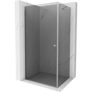 MEXEN/S - Pretória sprchovací kút 100x70 cm, grafit, chróm 852-100-070-01-40