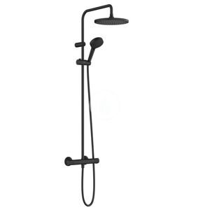 HANSGROHE HANSGROHE - Vernis Blend Sprchový set Showerpipe 240 s termostatom, 2 prúdy, matná čierna 26426670