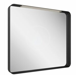 RAVAK - Strip Zrkadlo s LED osvetlením, 506x706 mm, čierna X000001569