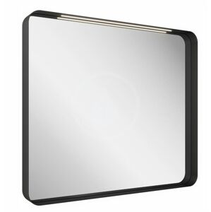 RAVAK - Strip Zrkadlo s LED osvetlením, 606x706 mm, čierna X000001570