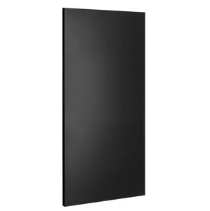 SAPHO - ENIS kúpeľňový sálavý vykurovací panel 600W, IP44, 590x1200 mm, čierna mat RH600B