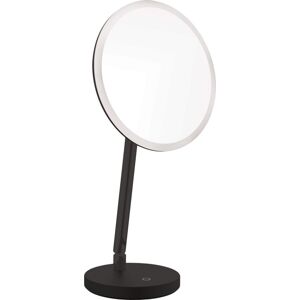 DEANTE - Silia čierna - Kozmetické zrkadlo, stojace - LED svetlo ADI_N812