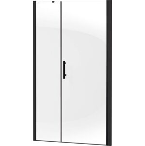 DEANTE - Moon čierna - Sprchové dvere, zapustené, 110 cm - pánty KTM_N13P