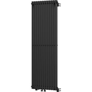 MEXEN - Kansas vykurovací rebrík/radiátor 1200 x 420 mm, 975 W, čierny W204-1200-420-00-70