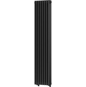 MEXEN - Denver vykurovací rebrík/radiátor 1600 x 378 mm, 1487 W, čierny W215-1600-378-00-70