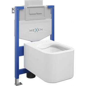 MEXEN/S - WC predstenová inštalačná sada Fenix XS-U s misou WC Elis, biela 6853391XX00