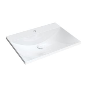 OMNIRES - NAXOS M+ nábytkové umývadlo, 60 x 46 cm biela lesk /BP/ NAXOSF600BP