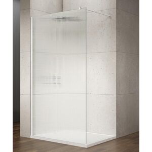 GELCO - VARIO WHITE jednodielna sprchová zástena na inštaláciu k stene, sklo nordic, 900 mm GX1590-07
