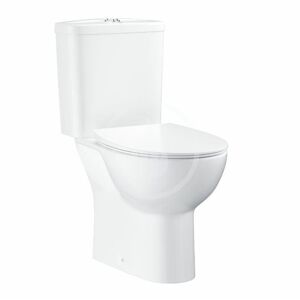 GROHE - Bau Ceramic WC kombi set s nádržkou a doskou Softclose, Rimless, DualFlush, alpská biela 39942000