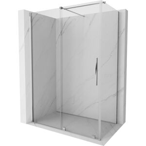 MEXEN/S - Velár sprchovací kút 130 x 70 cm, transparent, chróm 871-130-070-01-01