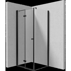 DEANTE/S - Sprchovací kút pevná stena 90 skladacie dvere 80 KTSXN42P+KTS_N39P KERRIA/0483