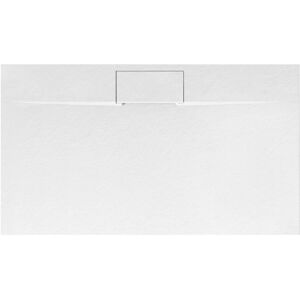 REA - Sprchová vanička Bazalt Long White 80x120 REA-K3321