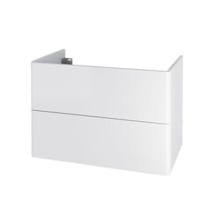 MEREO - Siena, kúpeľňová skrinka 80 cm, biela lesk CN411S
