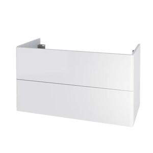 MEREO - Siena, kúpeľňová skrinka 100 cm, biela lesk CN412S