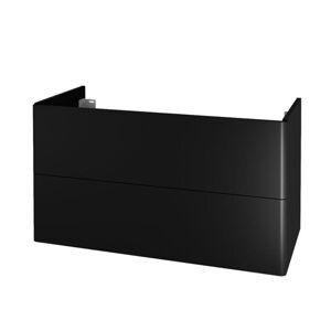 MEREO - Siena, kúpeľňová skrinka 100 cm, čierna mat CN442S