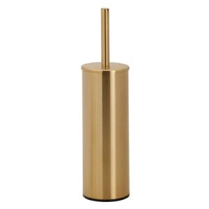HOPA - WC štětka válcová na postavení nebo pověšení, 95×380×105 mm - Barva - 22 - zlatá broušená mat KDBE160313060