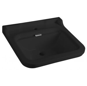 KERASAN - WALDORF keramické umývadlo 60x55cm, čierna mat 4140K7