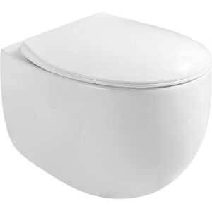 MEXEN - Egg Závesná WC misa vrátane sedátka s slow-slim, Duroplastu, biela 30245000
