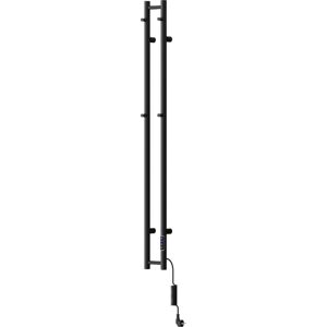 MEXEN - Pino elektrický vešiak na uteráky 1405 x 137 mm, 150 W, čierny W301-1405-137-00-70