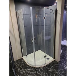 GELCO Výpredaj LEGRO Štvrťkruhový sprchovací kút 1000x1000 číre sklo, GL5510 GL5510VYPREDAJ