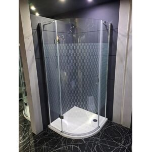 GELCO Výpredaj LEGRO Štvrťkruhový sprchovací kút 900x900 číre sklo, GL6590 GL6590VYPREDAJ