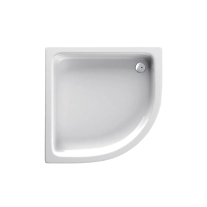 A-Interiéry - Akrylátová sprchová vanička hluboká - čtvrtkruh Seattle 031B (90x90x26 | R 55 cm) seattle031b