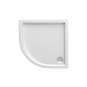 A-Interiéry - Akrylátová sprchová vanička nízká - čtvrtkruh Malaga N 053B (90x90x5,5 | R 55 cm) malagan053b
