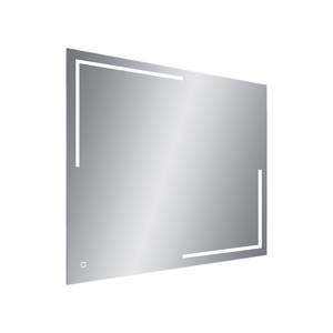 A-Interiéry - Zrcadlo závěsné s pískovaným motivem a LED osvětlením Nika LED 3/60 nika led 3-60