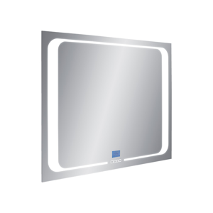 A-Interiéry - Zrcadlo závěsné s pískovaným motivem a LED osvětlením Nika LED 4/60 nika led 4-60
